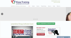 Desktop Screenshot of klosetraining.com