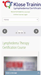 Mobile Screenshot of klosetraining.com